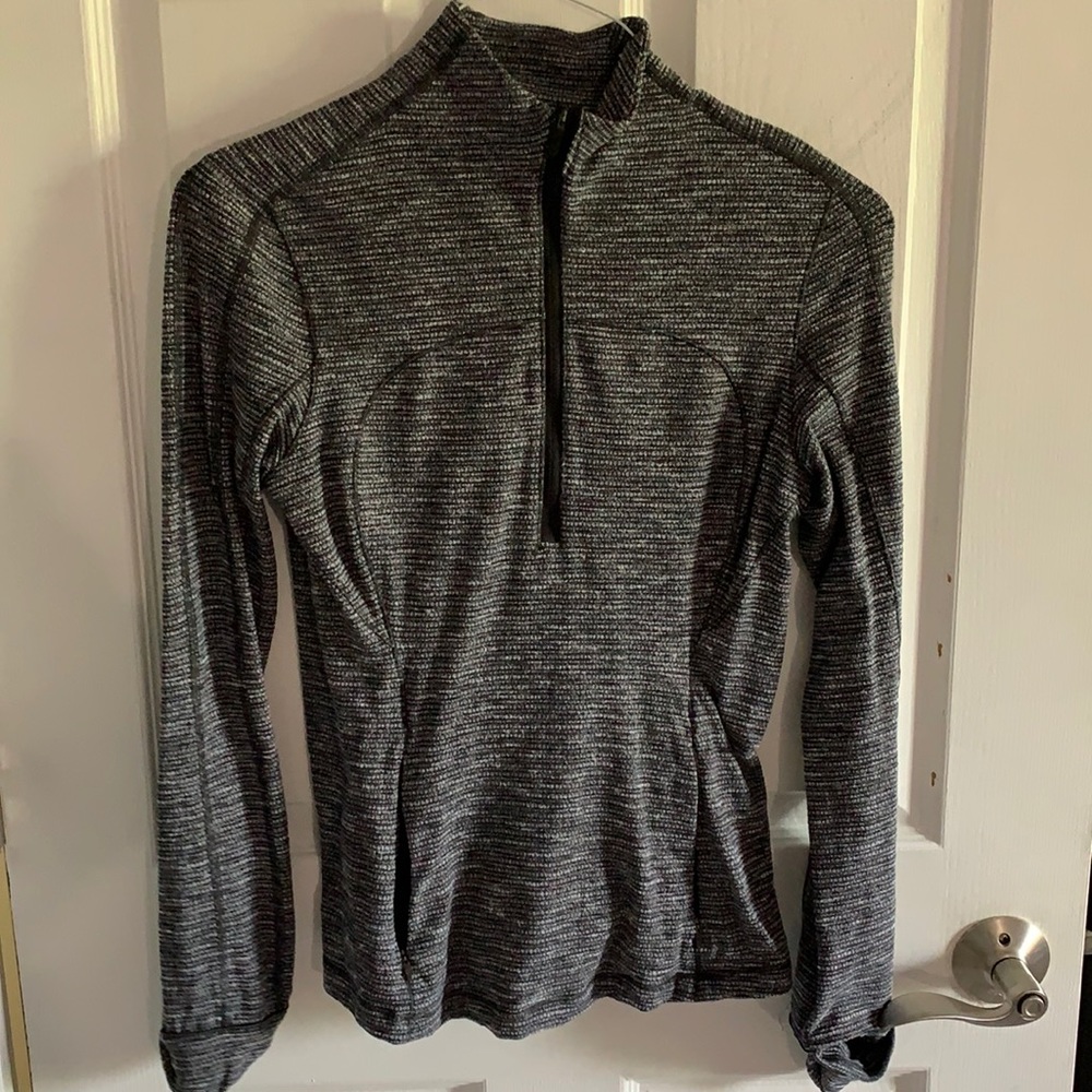 lululemon run briskly half zip